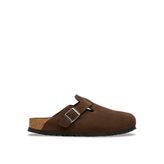 Birkenstock BOSTON SFB VL TONAL Kahve Erkek Deri Terlik
