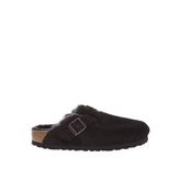 Birkenstock Boston Suede Shearling 1020529 Mocha Kahverengi Süet Unisex Kapalı Terlik