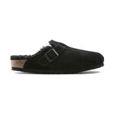 Birkenstock Boston VL Shearling 259883 Black Siyah Unisex Kapalı Terlik
