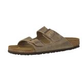 Birkenstock Erkek Arizona Yağlanmış Deri Terlik Kahverengi Size: