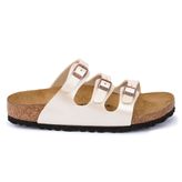 Birkenstock Florida BS 1029818 Graceful Pearl White Beyaz Kadın Terlik