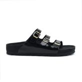 Birkenstock Florida Exquisite 1029371 High Shine Black Siyah Kadın Terlik