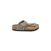 Birkenstock Gizeh VL Rivet 1029388 Taupe Vizon Kadın Parmak Arası Terlik