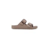 Birkenstock Kadın Arizona Eva Büyük Tokalı Çift Bantlı Terlik - Kahverengi
