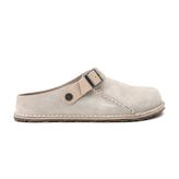 Birkenstock Lutry Premium 1031420 Oyster Ekru Süet Unisex Terlik