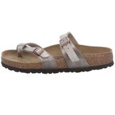 Birkenstock Mayari BF Graceful 1016408 Graceful Taupe Vizon Birko-Flor Kadın Terlik