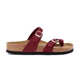 Birkenstock Mayari NU 1032952 Zinfandel Bordo Kadın Parmak Arası Terlik