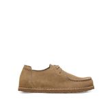 Birkenstock Utti Lace 1034413 Solid Gray Taupe Gri Vizon Süet Deri Unisex Günlük Ayakkabı