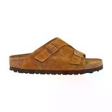 Birkenstock Zürich VL 1023891 Mink Vizon Süet Unisex Kalın Bantlı Terlik