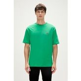 Birthday Oversize T-Shirt Yeşil Basic Erkek Tişört