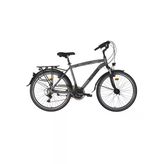 Bisan Comfortline 48 cm V 26 Jant 21 Vites Metalik Gri Yeşil Erkek Şehir Bisikleti