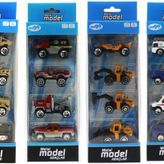 Bisepetim 4'lü Die Cast Polis Oyun Seti