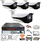 Bises BS 304 1080P 5 MP Hareket Algılamalı Güvenlik Kamerası - 4 Kameralı