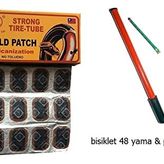 BİSİKLET PLASTİK POMPA REKORLU & YAMA SETİ