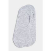Bisse Gri Polyester Bambu Suba Babet Çorap
