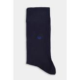 Bisse Lacivert Polyester Bambu Uzun Soket Çorap