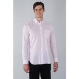 Bisse Pembe Regular Fit Pamuk Uzun Gömlek
