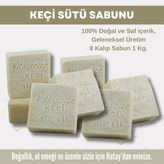 Bitkiselce 8x950 gr El Yapımı Keçi Sütü Sabunu