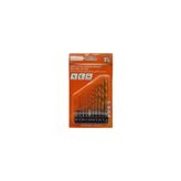 Bits Saplı Hss Matkap Uçu Seti 1/4" 10L