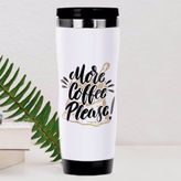 BK 4 Gift Coffee Tasarımlı Çelik Termos Bardak