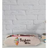 BK 8 İsme Özel Keten Bez Kalemlik