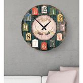BK Gift Dijital 45CM Mdf Duvar Saati - Serbest - Siyah