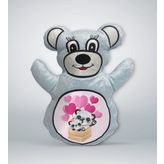 BK Gift Sevimli Pandalar 3 Tasarımlı Mavi Ayıcık Yastık