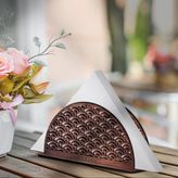 BK Kişiye Özel Ahşap Peçetelik - Model 3-8