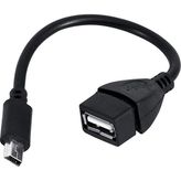 BK Teknoloji Mini USB V3 5 Pin Otg Kablosu USB Dişi Mini USB Erkek