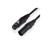 BK Teknoloji Yüksek Kalite 3 Pin Xlr Erkek - Dişi Mikrofon Mikser Ses Uzatma Kablosu - 1 Metre