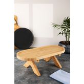 BKC HOME Ahşap Bambu Stand Sunum Tabağı Servis Tablası Organizer Tepsi