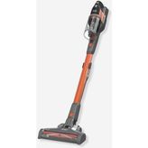 Black & Decker Turuncu 18 V Şarjlı Dikey Süpürge Güçlü Emiş Teknolojisi ile Toz Torbasız - Beyaz