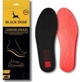 Black Deer Hyper Boost Technology X45 Soft Comfort Siyah-Kırmızı Ortopedik Tabanlık - 46