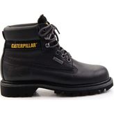 Black Leather Kadın Bot & Bootie CAT0111122303 - Siyah