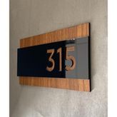 Black Pearl Mdf Serisi Kapı Numarası