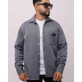 Black Premium Kapitone Unisex Gömlek Ceket