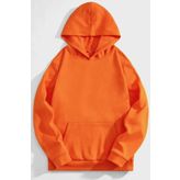 blackbonds Unisex Renkli Kapüşonlu Turuncu Sweatshirt