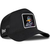 BlackBörk Duckside Logolu Siyah Trucker Şapka - Standart