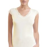 Blackspade 1348 Krem Kadın T-Shirt
