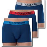 BLACKSPADE 9470 ERKEK MODERN BASİC 3 LÜ MAVİ-305 BOXER - Mavi
