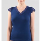 Blackspade Kadın T-Shirt 1348 - Krem