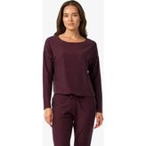 Blackspade Kadın T-Shirt 60683 - Mürdüm
