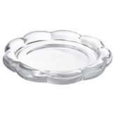 BLADFAGEL, mum tabağı, saydam cam, 11 cm