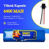 Blaupunkt VCBB1XCTP Robot Süpürge 6400 mAh Batarya