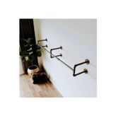 Blbn Design Dekoratif Borudan Duvara Askılık 150 Cm