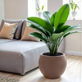Bliss Dekoratif Modern Tasarım 27 Litre Küre Saksı Mocha Renk