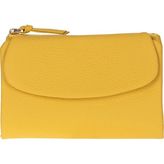 BloominBag Élıa Butter Yellow Medium Deri Kadın Cüzdan & Clutch - Sarı - Hakiki deri kadın cüzdan