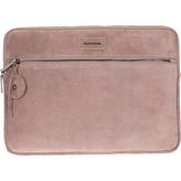 BloominBag Mist Still Hakiki Süet Deri 13-14 Inç Macbook/laptop Kılıfı - Vizon