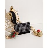 BloominBag Noir Tweed Çapraz Çanta - --Siyah