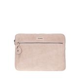 Bloominbag Sand Still Krem Süet Deri 13-14"" Macbook Laptop Kılıfı - Bej